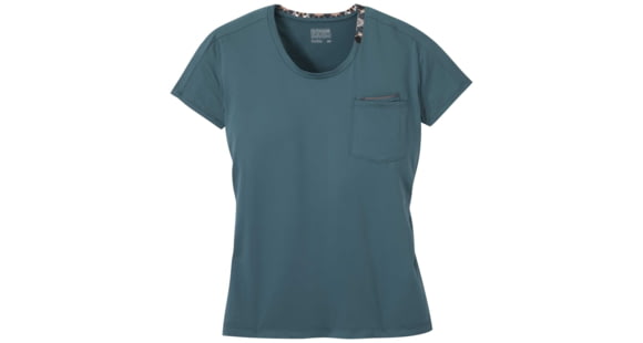 Outdoor Research Chain Reaction Tee - Women's, Mediterranean, Large, 2744551769008