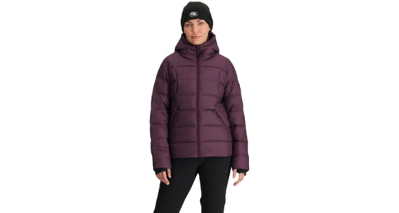 Outdoor Research Coldfront Down Hoodie Jacket - Women's, Amethyst, M, 2832020307007
