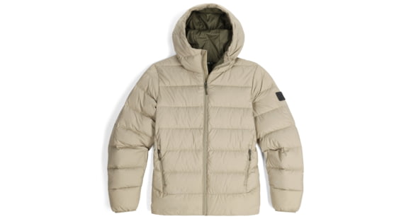 Outdoor Research Coldfront Down Hoodie - Men's, Pro Khaki, Medium, 2831882291007
