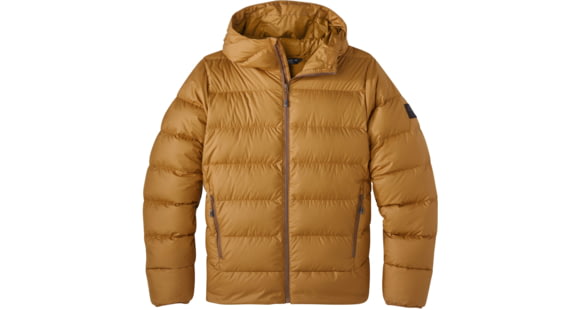 Outdoor Research Coldfront Down Hoodie - Men's, Saddle, 2XL, 2831881145010