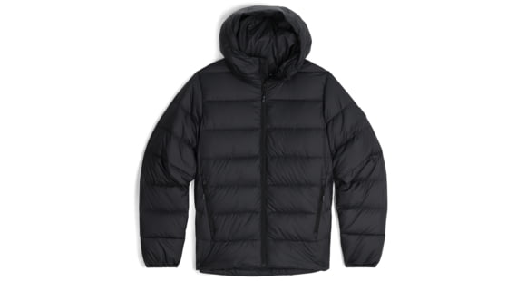 Outdoor Research Coldfront Down Hoodie - Men's, Solid Black, 3XL, 2831881677011