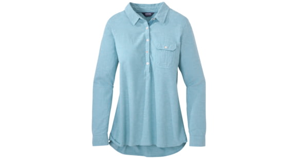 Outdoor Research Coralie Long Sleeve Shirt - Women's, Ice, Medium, 243720-0291007
