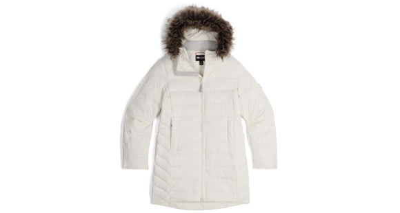 Outdoor Research Coze Faux Fur Parka - Women's, Bone, Small, 3005880003006