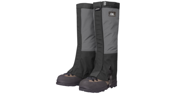 Outdoor Research Crocodile Classic Gaiters - Women's, Storm/Black, Small, 3221951345006