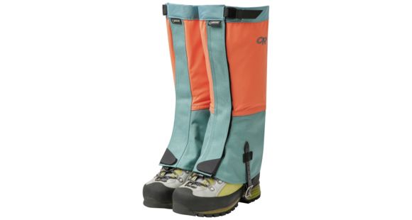 Outdoor Research Crocodile Gaiters - Women's, Bahama/Seaglass, Medium, 2431121437007