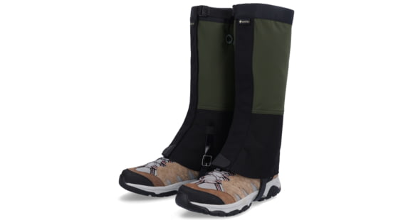 Outdoor Research Crocodile Gaiters - Womens, Verde/Black, Small, 2431122359006
