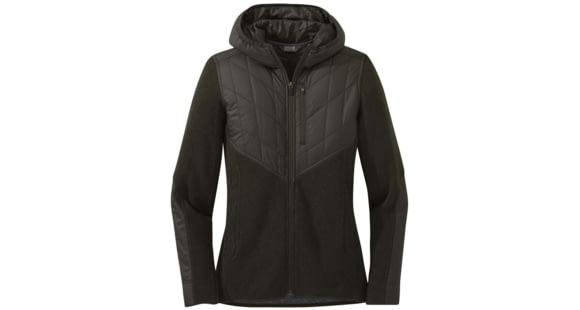 Outdoor Research Cypress Full Zip Hoodie - Women's, Forest Heather, Small, 2714801636006