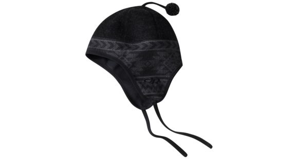 Outdoor Research Dakota Peruvian Hat, Black, Small, 2715250001006