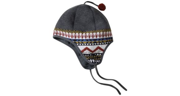 Outdoor Research Dakota Peruvian Hat, Charcoal, Large, 2715250890008