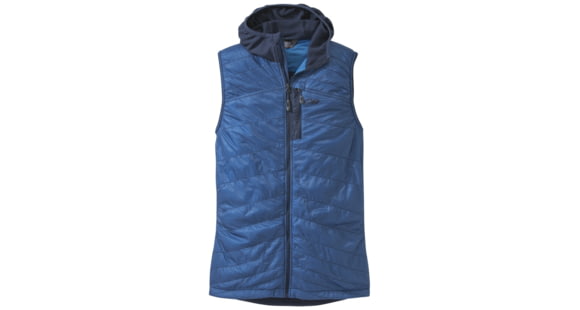 Outdoor Research Deviator Hooded Vest - Men's -Night/Hydro-Large, 412191