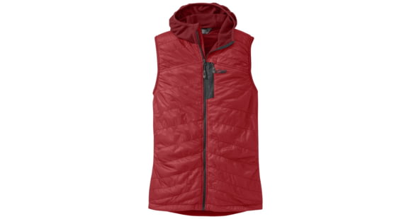 Outdoor Research Deviator Hooded Vest - Men's, Firebrick, XXL, 2539651285010