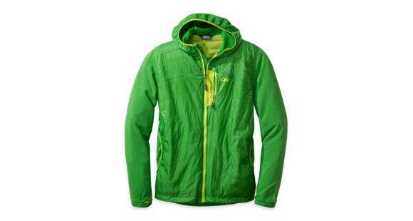 Outdoor Research Deviator Hoody - Men's-Flash/Lemongrass-Medium