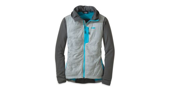 Outdoor Research Deviator Hoody - Women's-Alloy/Pewter-X-Small