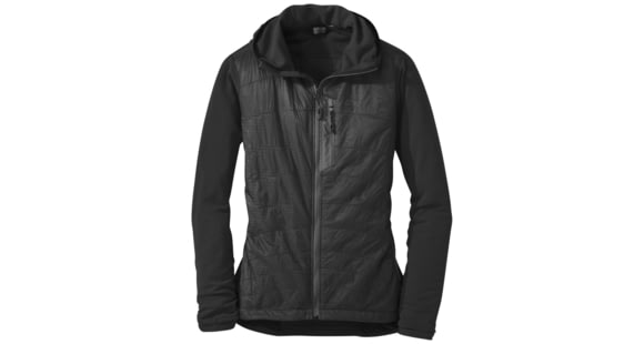 Outdoor Research Deviator Hoody, Women's, Black, L, 243778-black-L