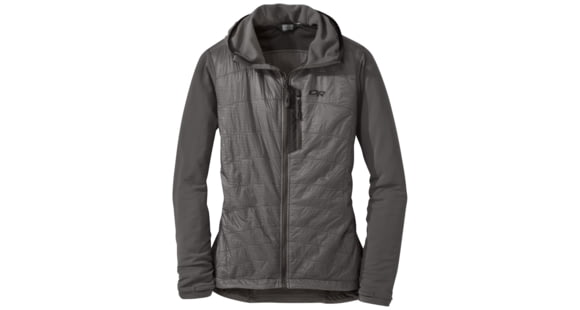 Outdoor Research Deviator Hoody - Women's, Pewter, M, 2437780008007