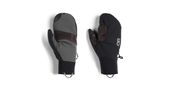 Outdoor Research Deviator Mitts, Black, Medium, 3005480001007