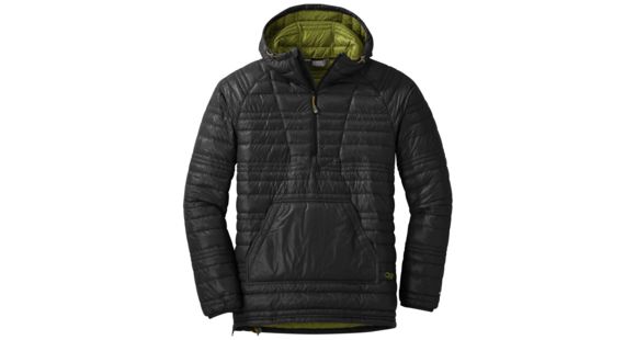 Outdoor Research Down Baja Pullover - Men's, Black, Extra Large, 2680890001009