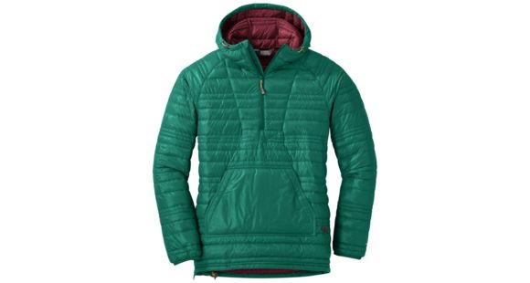 Outdoor Research Down Baja Pullover - Women's, Hemlock/Zin, M, 2684991366007