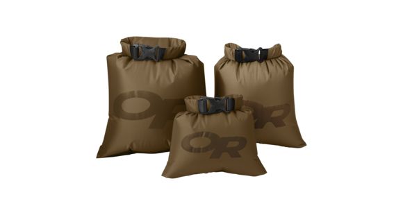 Outdoor Research Dry Ditty Sacks PAK-3, Unisex, Coyote, One Size, 242824-coyote-1size