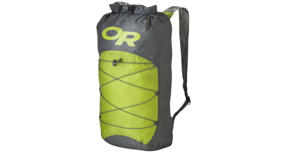 Outdoor Research Dry Isolation Pack, Unisex, Pewter/Lemongrass, One Size, 250164-pt/lemgr-1size