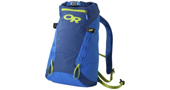 Outdoor Research Dry Summit Pack LT, Unisex, Baltic/Glacier/Lemongrass, One Size, 250163-bl/gl/lem-1s