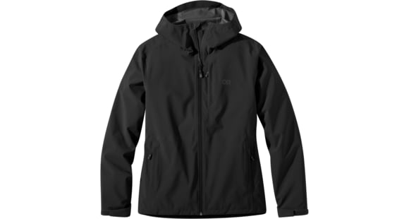Outdoor Research Dryline Rain Jacket - Women's, Black, Extra Large, 2876180001009