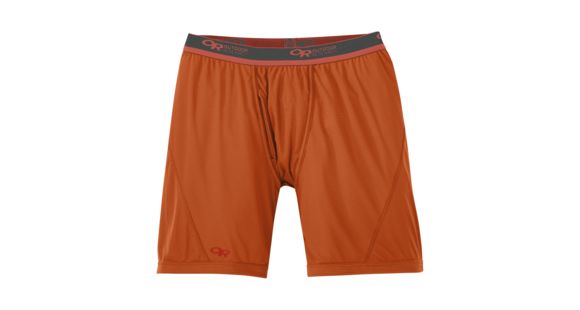 Outdoor Research Echo Boxer Briefs - Mens, Ember/Diablo, Extra Small, 244045