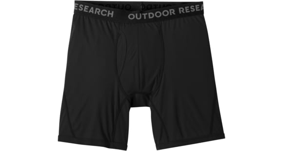 Outdoor Research Echo Boxer Briefs - Men's, Black, Small, 2876300001006