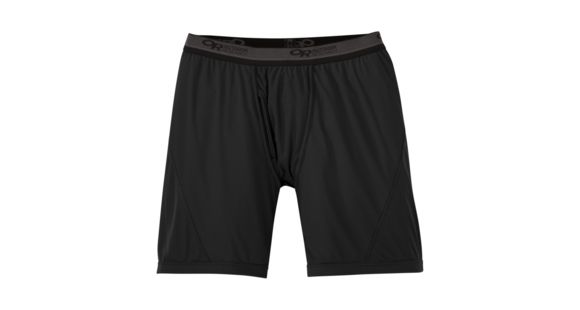 Outdoor Research Echo Boxer Briefs - Mens, Black/Pewter, Large, 2709860116008