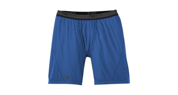Outdoor Research Echo Boxer Briefs - Mens, Cobalt/Charcoal, Large, 2709860279008