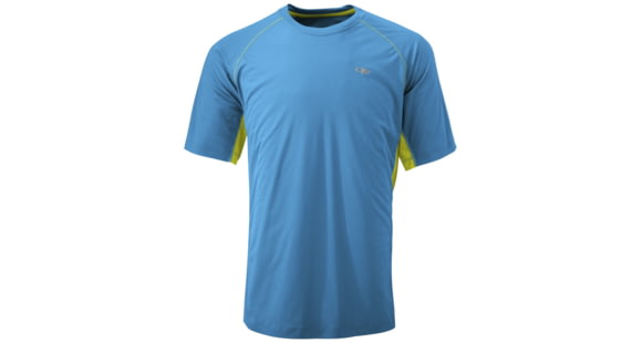 Outdoor Research Echo Duo Tee - Men's-Tahoe/Jolt-Large