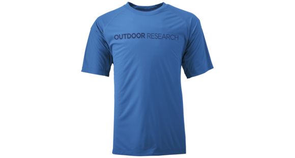 Outdoor Research Echo Graphic Tee, T-Shirt - Men's, Glacier/Baltic, Large, 244044-0643008