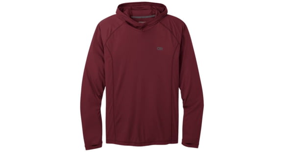 Outdoor Research Echo Hoodie - Mens, Burgundy, Small, 2774691950006