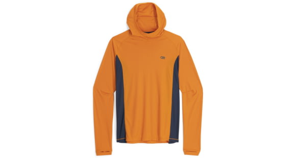 Outdoor Research Echo Hoodie - Men's, Marmalade/Naval Blue, XL, 2876252327009