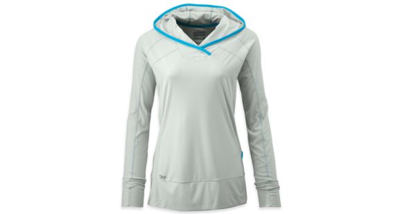 Outdoor Research Echo Hoody - Women's-Alloy/Hydro-Large