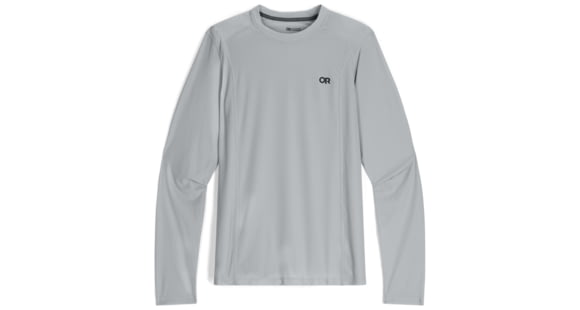 Outdoor Research Echo L/S Tee - Men's, Pebble, M, 2876271569007