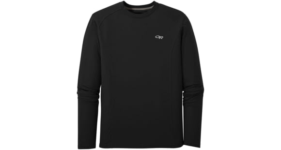 Outdoor Research Echo Long Sleeve Tee - Men's, Black, 2XL, 2714480001010