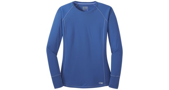 Outdoor Research Echo Long Sleeve Tee - Womens, Lapis, 2XS, 2694720280004
