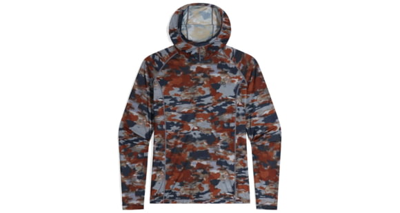 Outdoor Research Echo Printed Hoodie - Men's, Slate Camo, Large, 3001702556008