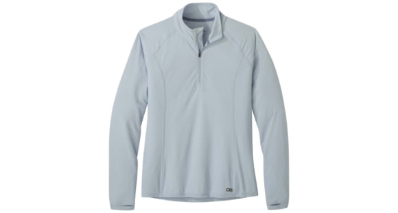 Outdoor Research Echo Quarter Zip Shirt - Women's, Arctic, Extra Small, 2876561852005