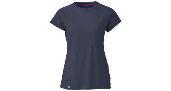 Outdoor Research Echo Short Sleeve Tee - Womens, Night, Large, 243709