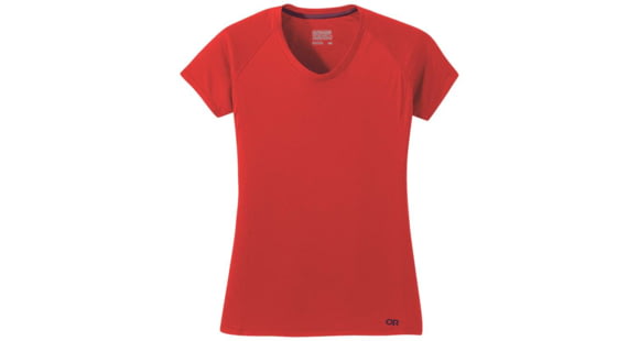 Outdoor Research Echo Short Sleeve Tee - Womens, Samba, Medium, 2692051192007