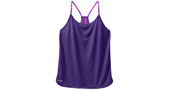 Outdoor Research Echo Singlet, Women's, Purple Rain/Ultraviolet, M, 250130-prpl rn/ultrv-M