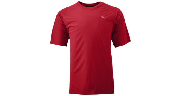 Outdoor Research Echo Tee, Men's, Hot Sauce/Redwood, XXL, 242836-hs/rw-XXL