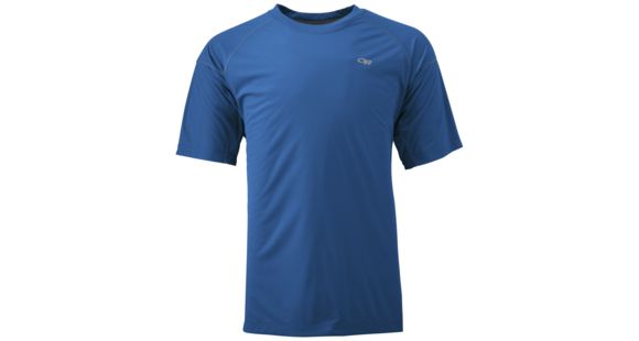 Outdoor Research Echo Tee - Men's, Cobalt/Pewter, Large, 2428361381008
