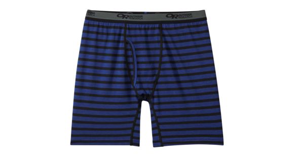 Outdoor Research Enigma Boxer Briefs - Men's, Sapphire/Black, Small, 2714471679006