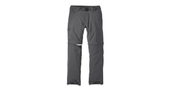 Outdoor Research Equinox Convertible Hiking Pants - Men's, Charcoal, 38 Waist, Short Inseam, 2429210890327