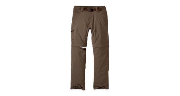 Outdoor Research Equinox Convertible Hiking Pants - Men's, Mushroom, 38 Waist, Short Inseam, 2429210771327