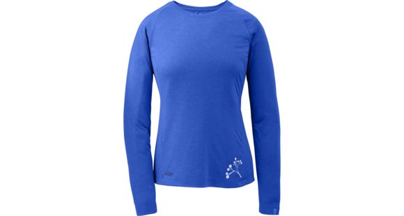 Outdoor Research Essence L/S Crew Tee - Women's-Bluebird-X-Small