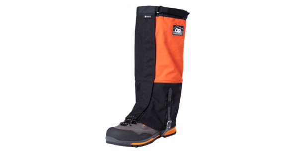 Outdoor Research Expedition Crocodile Classic Gaiters, Spice/Black, Large, 3221942840-L